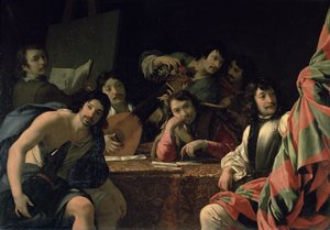 لم شمل الفنان بواسطة يوستاش لو سوير